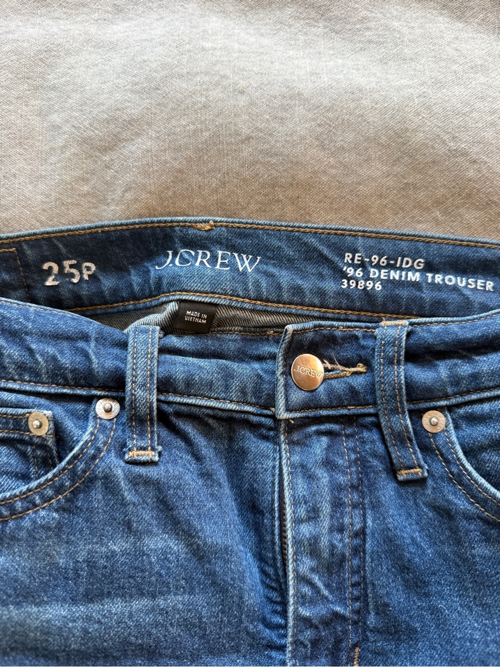 J. Crew women’s Denim trouser Jeans in Blue